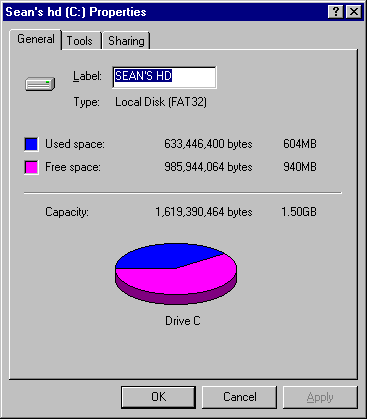 Hard Disk Properties